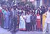 Devotees Waiting to have a Glimpse of the Deity