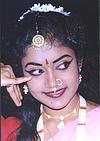Portrait of a Bharatanatyam Dancer