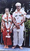 The Newly Weds in Traditional Wedding Attire