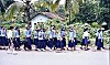 Uniformed Girls on a Procession