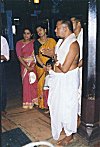 Offering Prayers at Udupi Temple