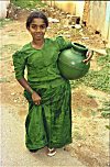 Girl on Way to Fetch Water 