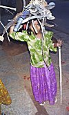 Girl is sent picking twigs for use as firewood