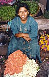 Girl Selling Flowers