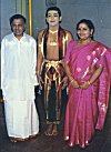 Pupil of Bharatanatyam Dance with Elders