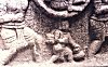 Supply Carrier walking under a palanquin