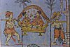 Two Ladies Riding a Palanquin