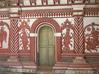 Itched Pillar and Door Decorarion of a Hindu Temple