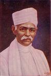 Portrait of Madan Mohan Malaviya