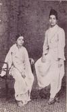 Saraswat Couple, from an Old Photograph