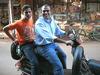 Riding Through Honavar Bazar