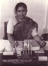 Jyotsna in her Office at All India Radio