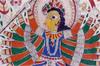 Goddess in Maithili Painting