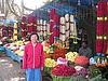 At the Malleswaram Flower Market