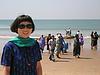 Kim at Gokarn Beach