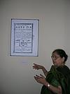 Jyotsna Explaining History of Printing in India