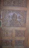 Carved Wooden Door