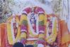 Floral Decorations of a Hindu Idol