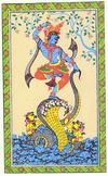 Krishna Tames Kaliya Serpent