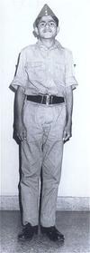 Vikas in Paramilitary Uniform, 1983