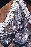 Metallic Icon of Lord Krishna