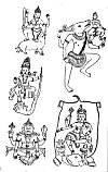 The Avatars of Lord Vishnu as depicted in temple sculptures