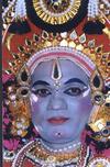 Portrait of a Yakshagana Performer