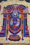 Floral Relief of Lord Venkateswara