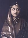 Indian Woman Sporting Head Jewelry