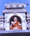 Idol of Madhwacharya in a Temple Mantap