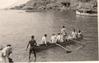 Students on a country-boat, Baitkhol Bay