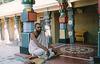 Brahmin Chanting Mantras in a Temple