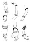 Shoulder and Hand Ornaments