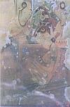 Queen and Maids -- Fresco in Cave No. 3, Badami