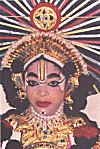 A woman Yakshagana performer