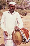 A drummer from Dharwad