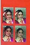 Profile of Bharatanatyam dancers