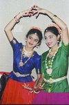 Bharatanatyam dancers