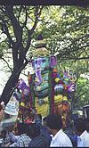 Ganesha in street procession