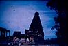 Silhoutte of Ramesharam Temple Tower