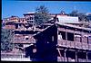 Wooden houses in Himalayan region