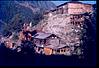 Houses on the hilly  region