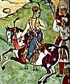 Horse-mounted Akbar