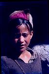 Boy with a nepali cap