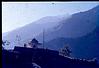 A temple under himalayan peaks