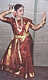 A South Indian Dancer Poses