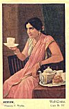 Saree Advertisement from 1950s