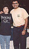 Vikas and Hiryoung, Florida, 1997