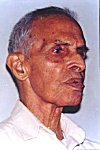 Portrait of Prof. G.S. Dixit, a noted Historian