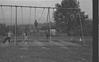 American children on swings